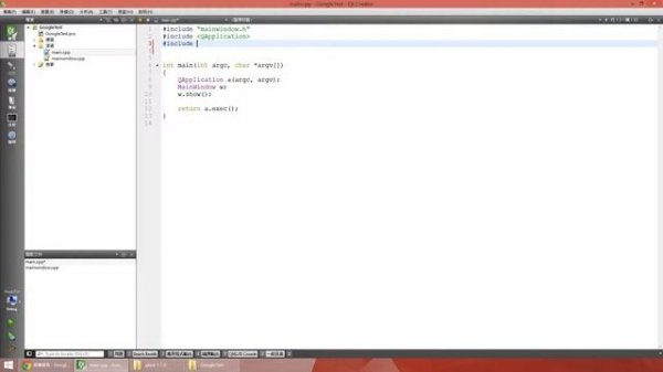 [Qt] Use google test in Qt creator