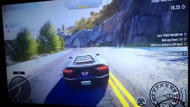 Need For Speed rivals Ps3 gamePlay lamborghini Avantador Undercover cop смотреть онлайн