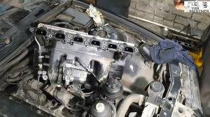 Удаляем КВКГ на моторе BMW M54.