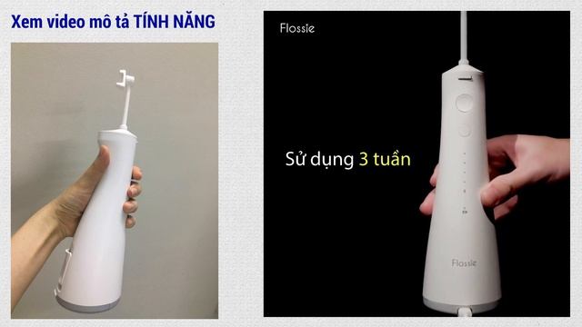 Review Máy Tăm Nước 2 Chiều Flossie - Có Gì Tốt? Giá Bao Nhiêu? Mua Ở Đâu? смотреть онлайн