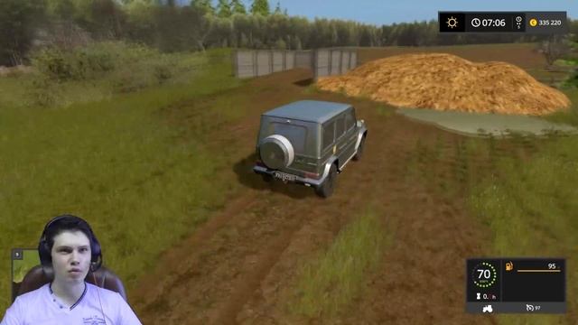 Mercedes-Benz G65 AMG для FS 17. Спокойная поездка