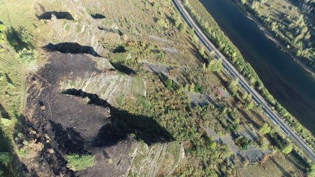 Катунские Утесы ОСЕНЬ. Нашествие божьих коровок