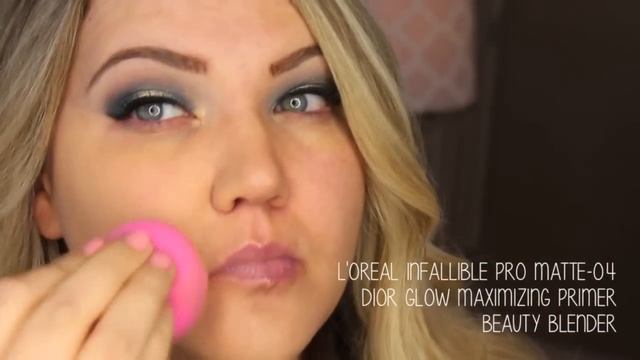 ★GOLDEN TEAL SMOKEY EYE | MAKEUP GEEK EYESHADOWS★ смотреть онлайн