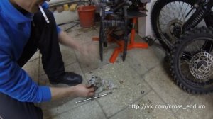 Ремонт и доработка маятника питбайка Irbis TTR 125