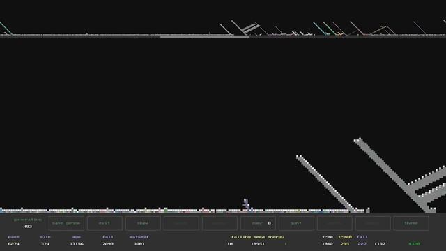The evolution of digital trees. Artificial life. Part 3. The expanded World смотреть онлайн