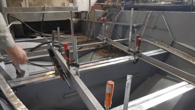 Прогресс 4 переделка носовой части лодки под фиш - платформу. часть 2 смотреть онлайн