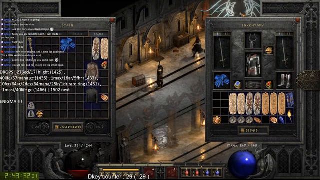D2R LADDER RESET !! DAY 7 - ENIGMA ? смотреть онлайн