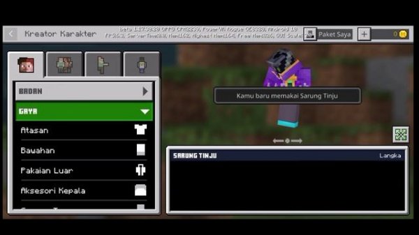 Minecraft 1.17.30.20 mod apk Unlocked all skin emote