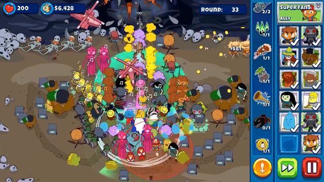 [4K] Bloons Adventure Time TD - Martian Game : Fools Cave (Round 43) смотреть онлайн