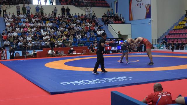 Seagame31, FS86kg Round 2 Elvis JULIUS PHI VS Trần Văn Trường Vũ VIE смотреть онлайн