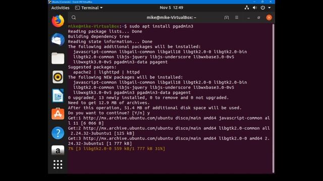 Instalando Postgresql y pgadmin3 en Ubuntu смотреть онлайн