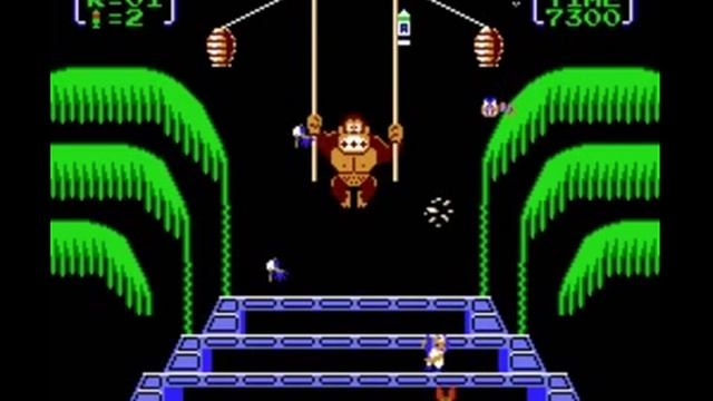 Donkey Kong 3 (Arcade, NES) with commentary смотреть онлайн