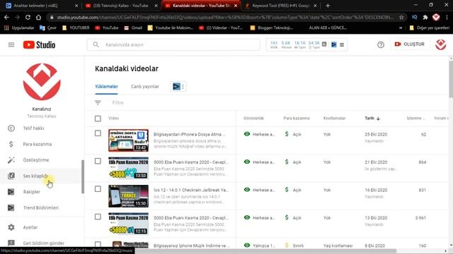 Youtube Kanal Anahtar Kelimeleri - Youtube Kanal Ayarları Nasıl Yapılır | Youtube Seo 2021 #2 смотреть онлайн