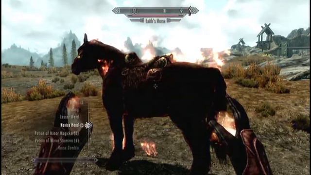 Skyrim: How to level up fast + Infinite magicka glitch смотреть онлайн