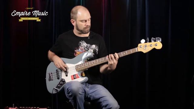 Empire Music: Fender American Professional Jazz Bass, Rosewood Fingerboard, Sonic Gray смотреть онлайн