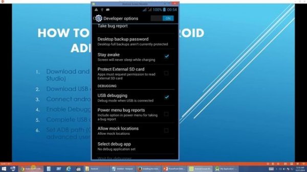 How to install Android ADB USB Driver - Windows (with Android Studio)