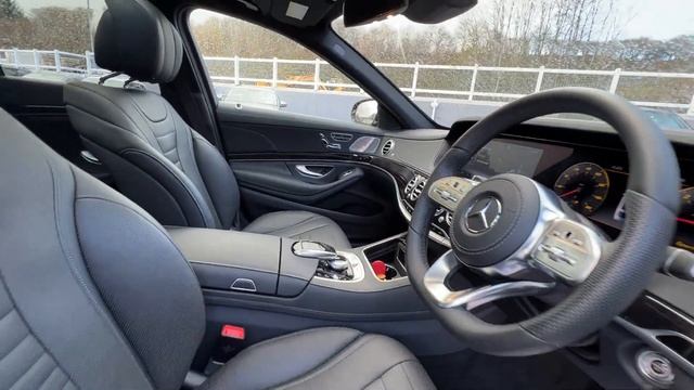 2019 MERCEDES S350d AMG LINE PREMIUM PLUS Diesel Black for sale Castle Motors смотреть онлайн