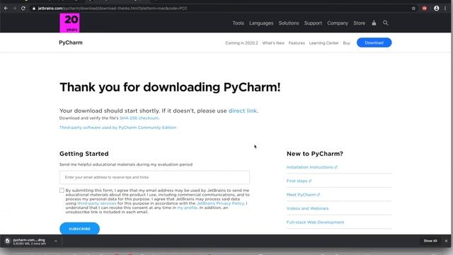 Python Tutorial #0 - Python and PyCharm Setup смотреть онлайн