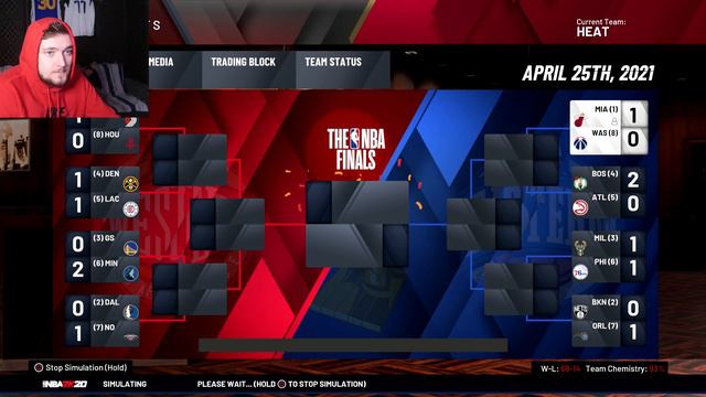 ЛУЧШИЙ НОВИЧОК В ИСТОРИИ? - НБА 2К20 Перестройка Маями Хит смотреть онлайн