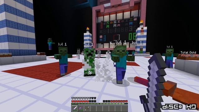 Minecraft 1.4.7 мини-игра Cake Defense 2 смотреть онлайн