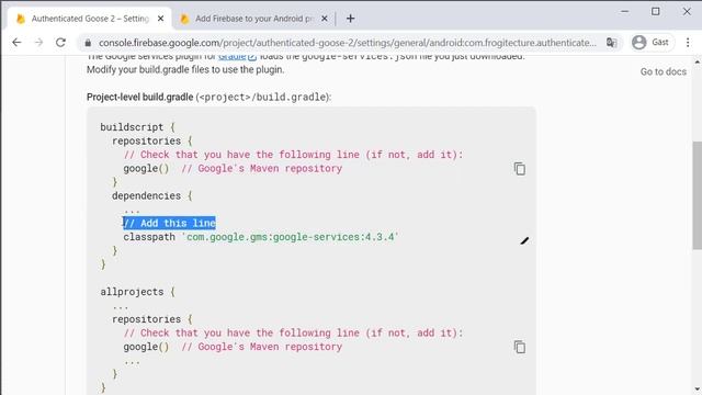 Firebase Authentication Android - 1 - Firebase Setup смотреть онлайн