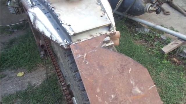 Тюнинг мотоцикла УРАЛ#Эпизод№31#. Так заднюю часть мотоцикла ещё ни делал никто.