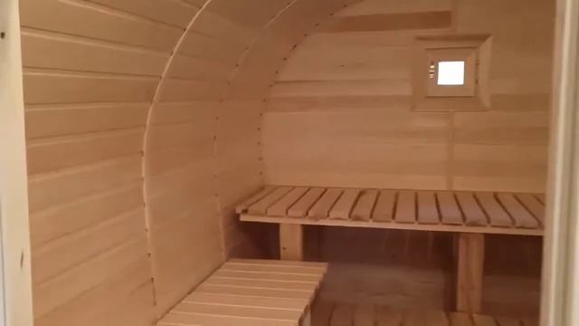 Видео-обзор бани Люкс 5 м в цвете «Северное море» смотреть онлайн