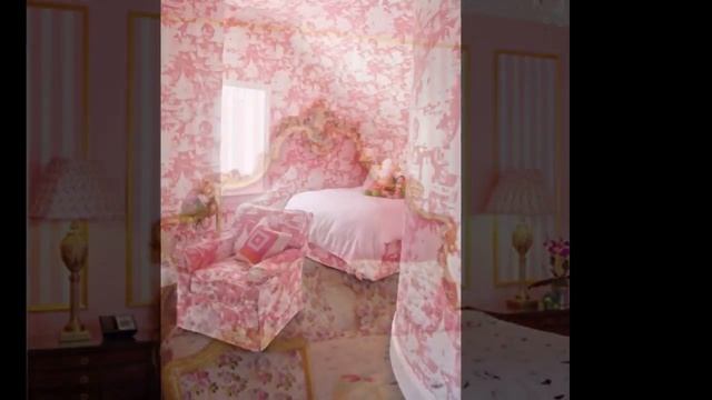 Pink room Wallpaper decor ideas смотреть онлайн