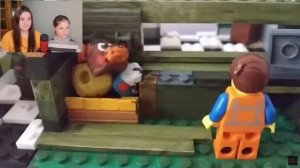 Трешовые анимации Lego FNaF (2-ая часть) - обзор на мультфильмы Лего | Реакция на Lego DeadMadness