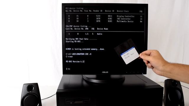How to install MS DOS 6.22 смотреть онлайн