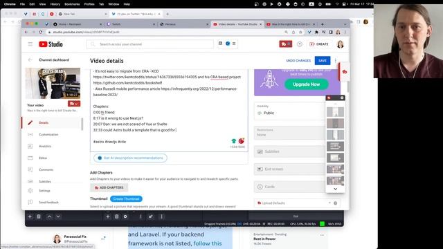 adding timestamps to my CRA (create react app) video смотреть онлайн