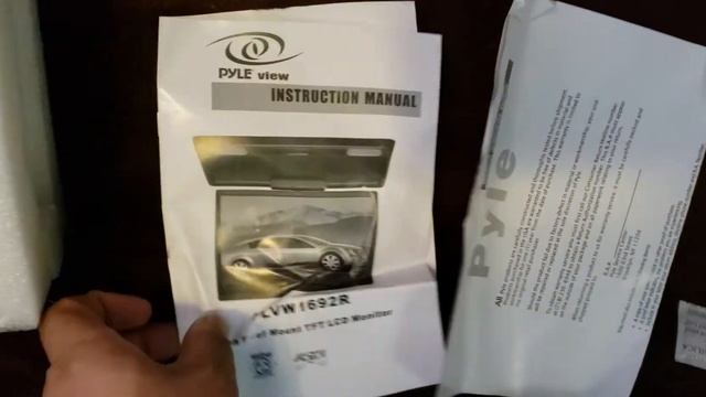 Pyle View PLVW1692R 16" Roof Mount TFT LCD Monitor for sale on Ebay смотреть онлайн