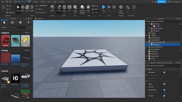 How To Make Name Tags In Roblox Studio смотреть онлайн