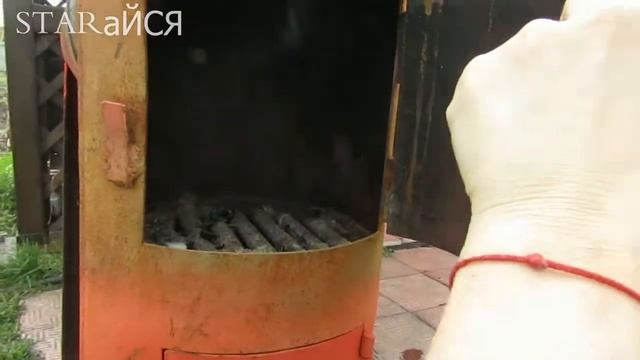 Мангал. Самодельный мангал из газовых баллонов..... смотреть онлайн