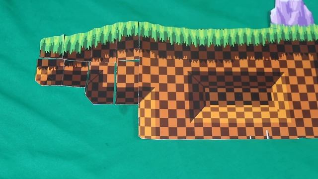 Making of Sonic The Hedgehog made of Cardboard смотреть онлайн