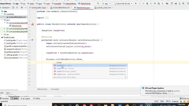 Day_12:Learn Android With Jubayer|How to implement a library. Picasso & Android-gif-drawable librar смотреть онлайн