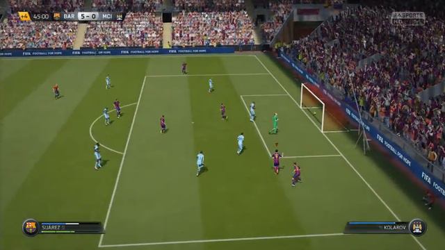 FIFA 15 2# FCBARCELONA VS MANCHESTER CITY смотреть онлайн