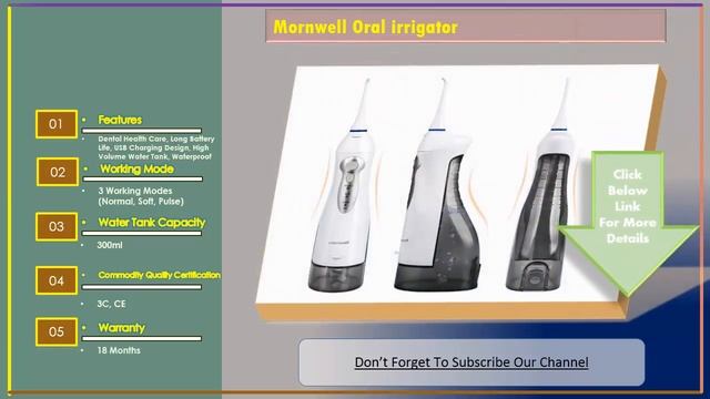 Top 3 Best Oral irrigator Reviews | Portable Oral Irrigator смотреть онлайн
