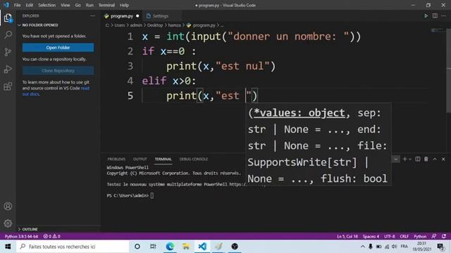 7 -Test conditionnels (if-elif-else) | (python b'Darija) смотреть онлайн