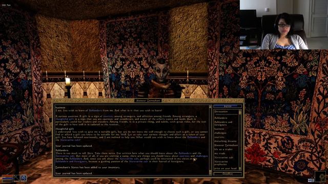 Michu's Blind Morrowind Let's Play 37 смотреть онлайн