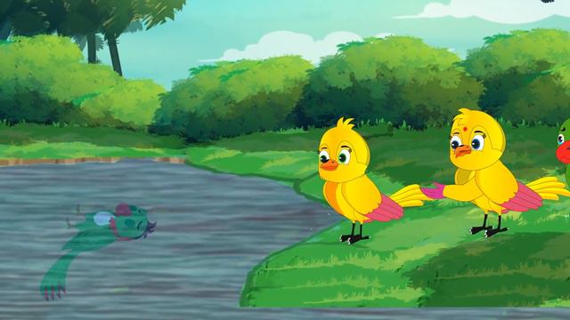টোনার সাত বউ | Tonar Sath Bou | Bangla Cartoon | Thakurmar Jhuli | Pakhir Golpo | Tuntuni Golpo смотреть онлайн