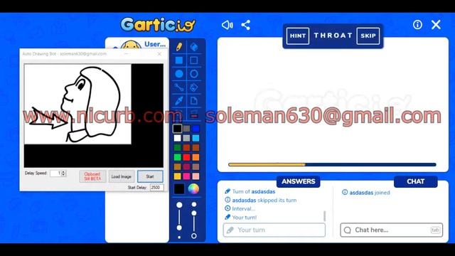 [7.4.21] Auto drawing bot - Gartic.io & Skribbl.io смотреть онлайн