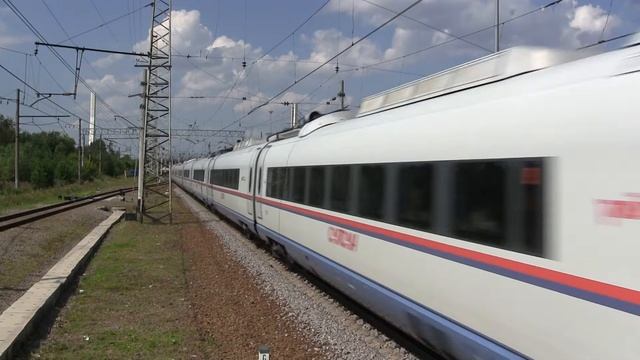 Скоростной поезд "Сапсан" Санкт-Петербург — Москва смотреть онлайн