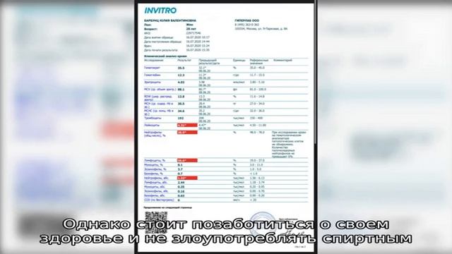 Влияние алкоголя на анализ мочи смотреть онлайн