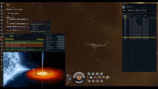 EvE Online. Вторжения. флот из 10 человек смотреть онлайн