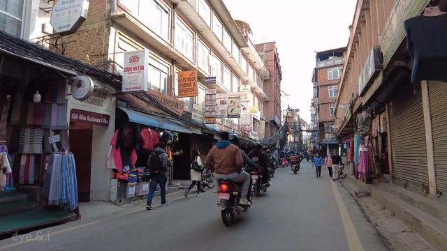 Kathmandu Walk in Thamel | ASMR Walking Tour | Nepal 4K 2022 | Binaural Sounds for Sleep & Study смотреть онлайн
