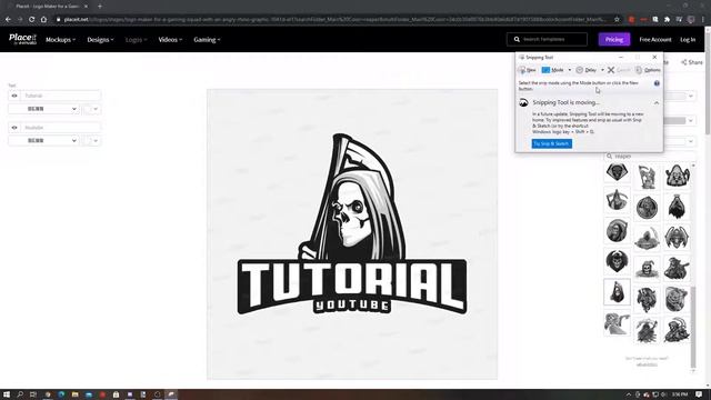 HOW TO MAKE A GAMING LOGO WITH PAINT.NET (2021 WORKING) смотреть онлайн