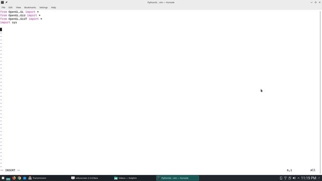 Rendering 3D teapot using PyOpenGL | PART - 2 | Graphics using Python 3 tutorial series смотреть онлайн