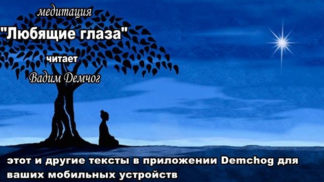 Вадим Демчог: "Любящие глаза." Медитация смотреть онлайн