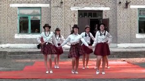 ковбойский танец девушек танцуют кантри